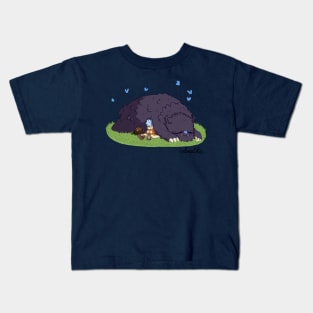 Rhizzo and Jhin Napping Kids T-Shirt